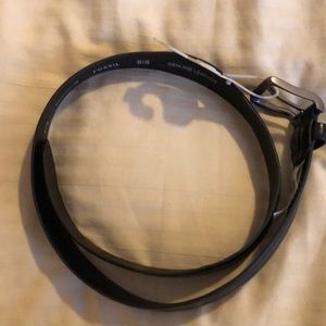 FOSSIL Black Genuine Leather Belt size 36